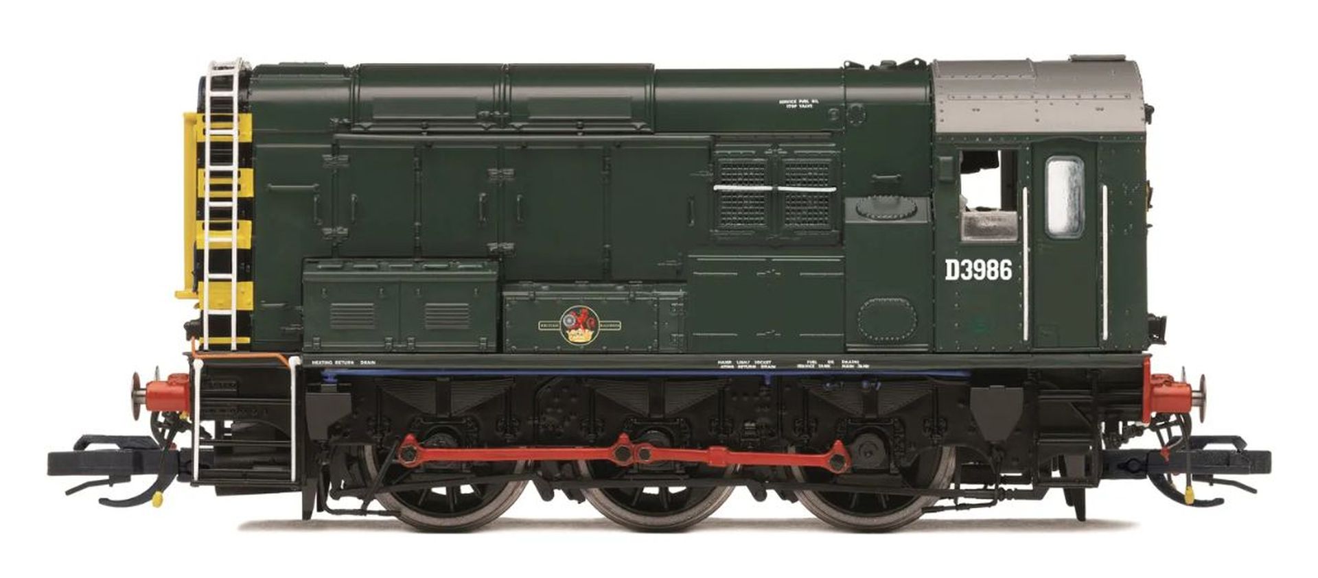 Hornby TT3028M - Diesellok BR, Class 08, 0-6-0 D3986, Ep.III