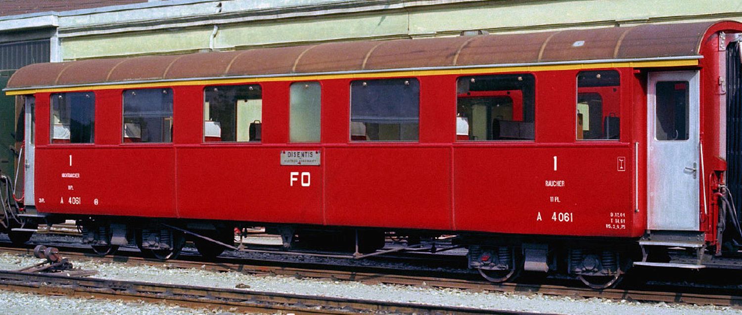 Bemo 3246242 - Personenwagen AB 4162, FO, Ep.III-VI