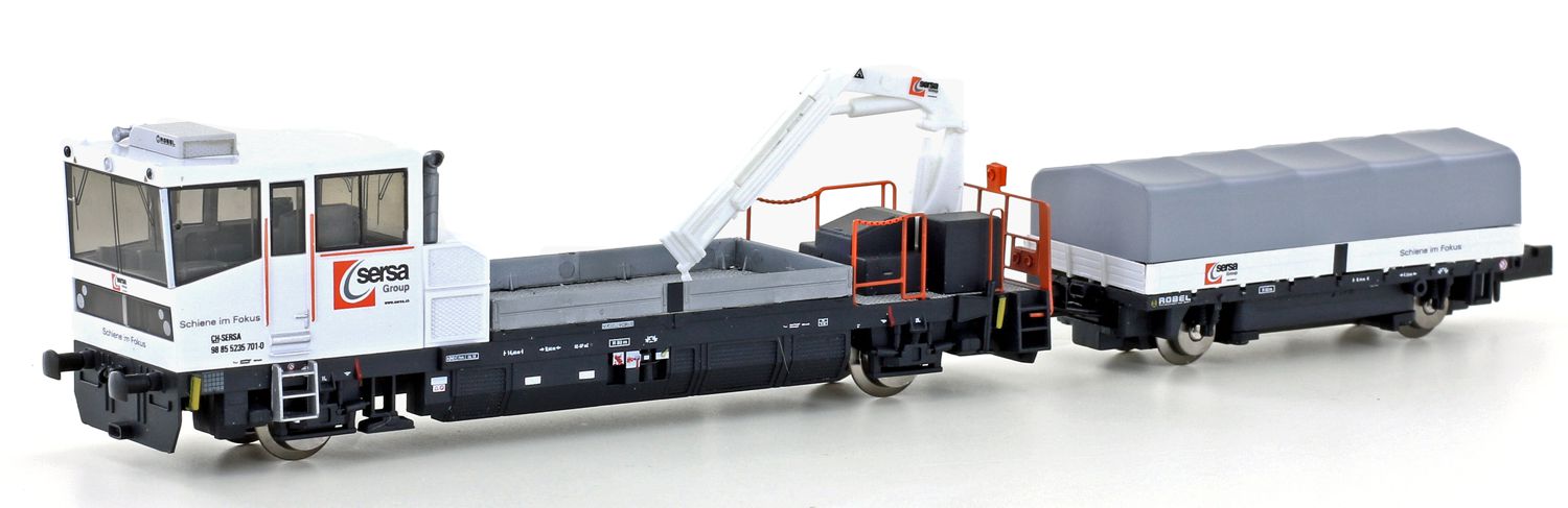 Hobbytrain H23566 - Gleiskraftwagen Robel Tm 234, SERSA, Ep.VI, motorisiert