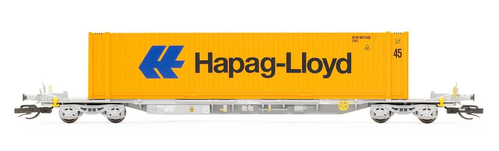 Hornby TT6026 - Containertragwagen Sffgmss IFA Wagon, TOUAX, Ep.VI 'Hapag-Lloyd'