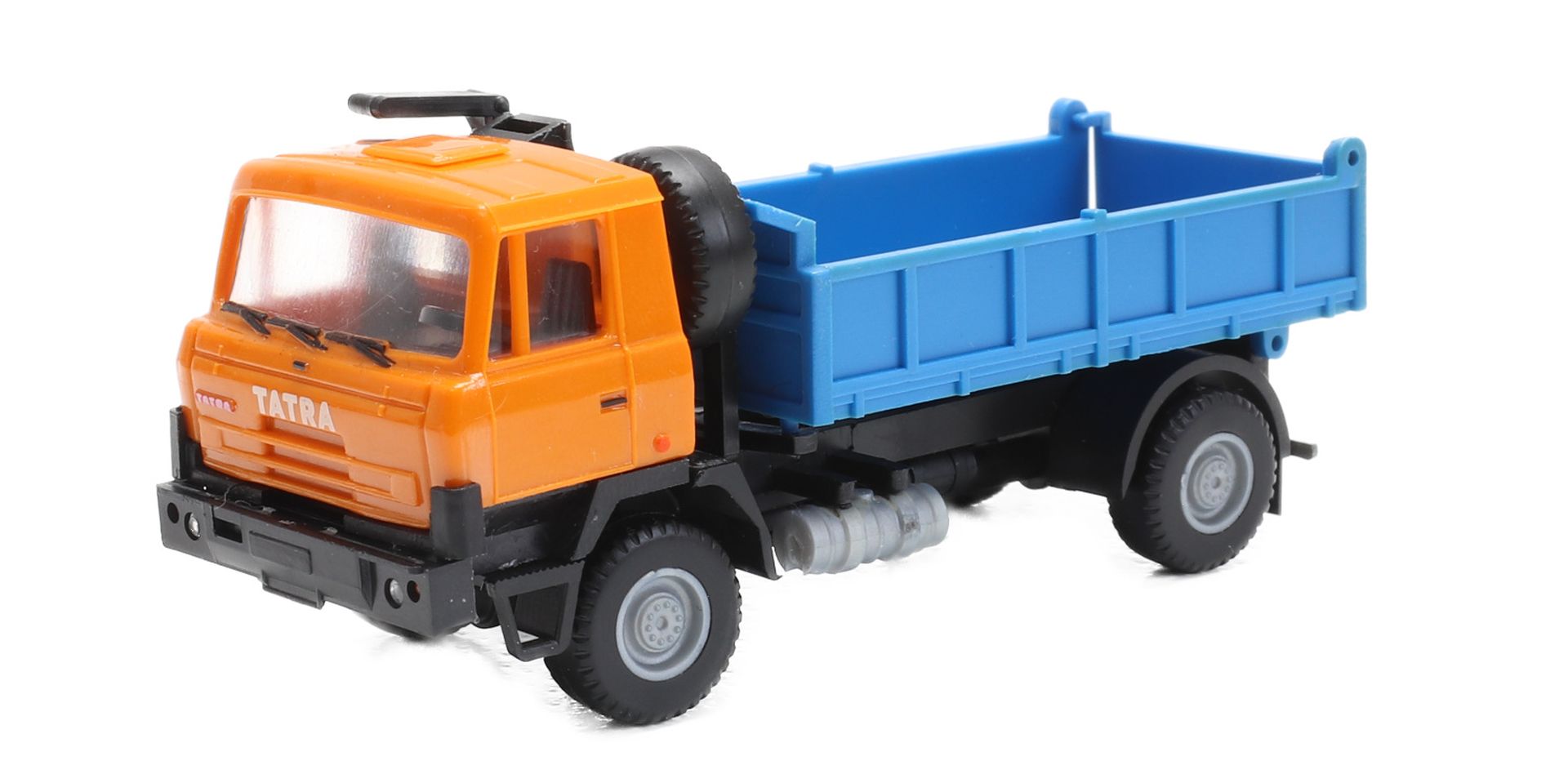 igra 66818178 - Tatra 815 4x4 orange / blau Kipper, Bausatz