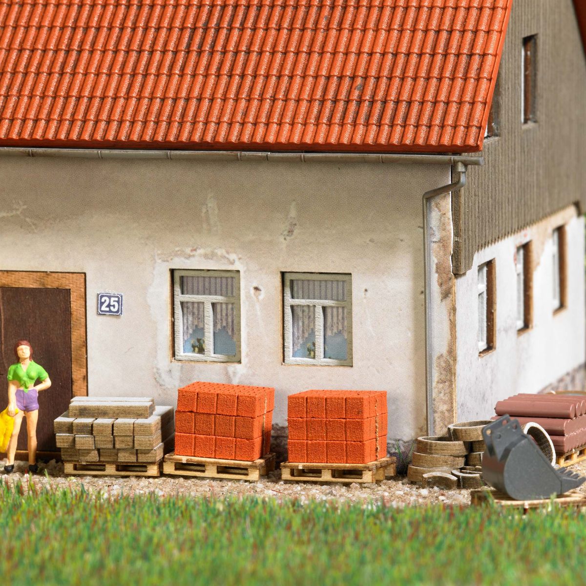 Busch 1847 - Paletten-Set 'Baustelle'