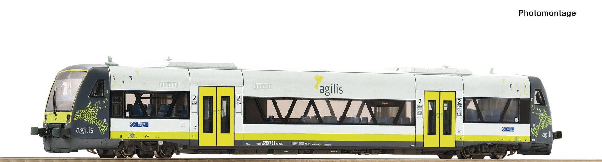 Roco 7780007 - Triebwagen VT 650 731 'Regio Shuttle', Agilis, Ep.VI