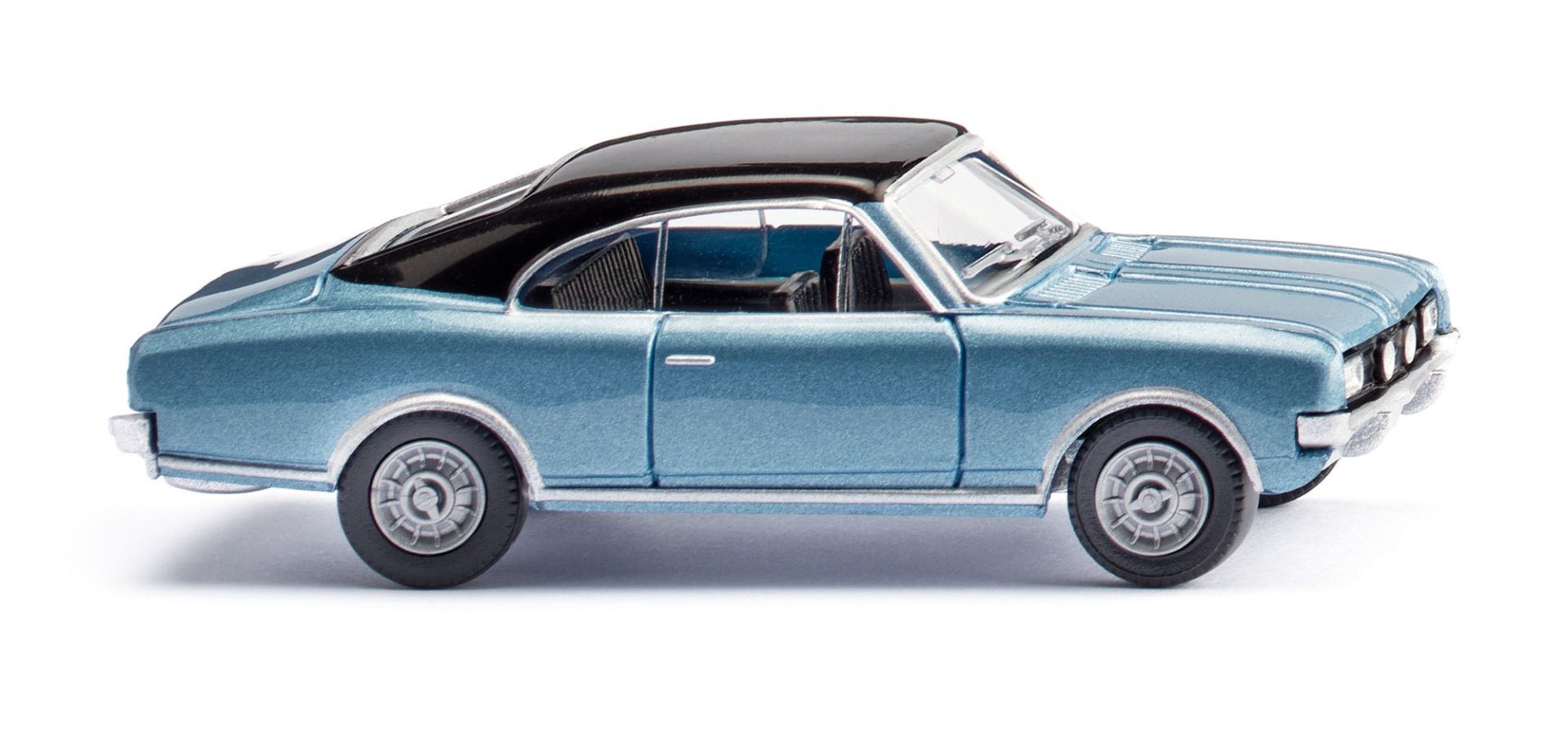 Wiking 008402 - Opel Commodore A Coupé - polarblau-metallic