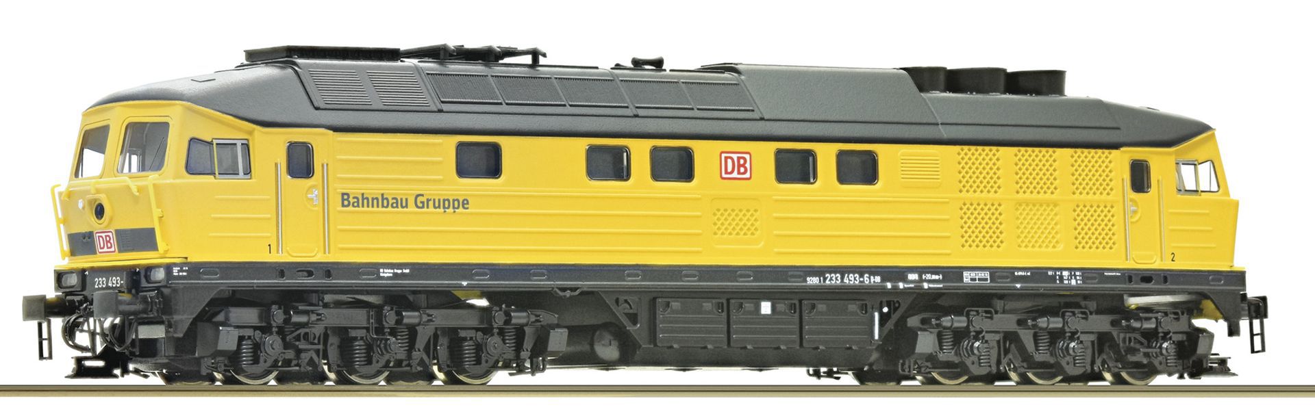 Roco 36423 - Diesellok 233 493, DBAG, Bahnbau Gruppe, Ep.VI, DC-Sound