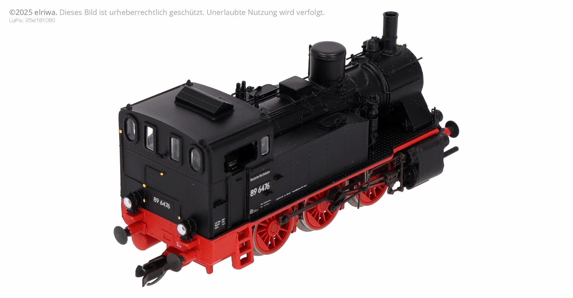 Beckmann 1010800 - Dampflok BR89 (pr. T8), DR, Ep.III Beckmann 1010800 - Dampflok BR89 (pr. T8), DR, Ep.III