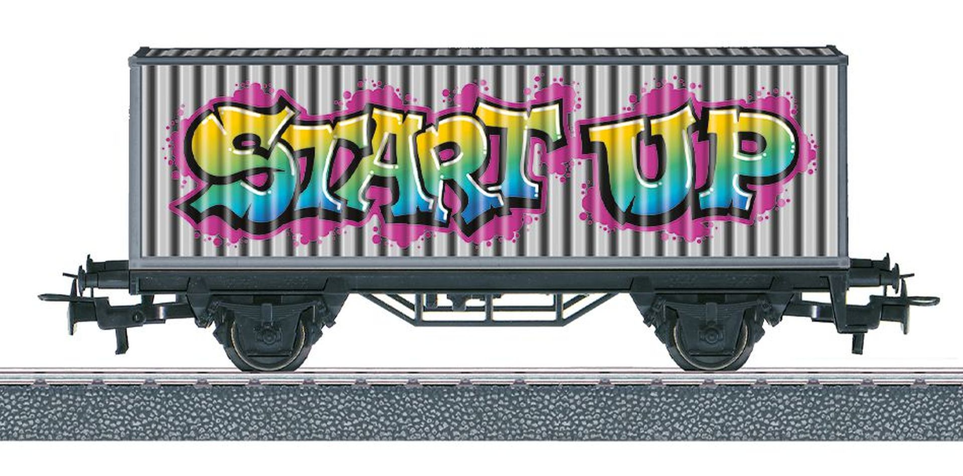 Märklin 44831 - Containerwagen 'Graffiti', Ep.VI