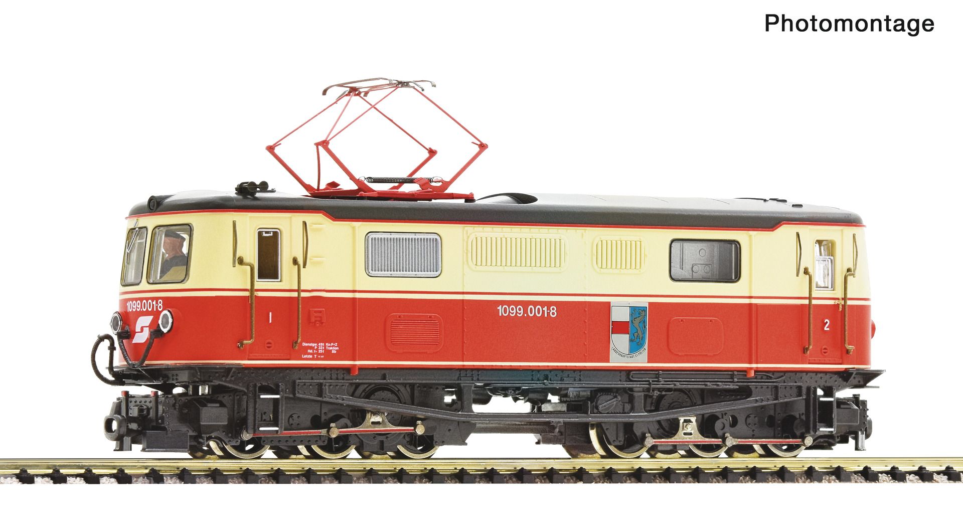 Roco 7550004 - E-Lok 1099.001-8, ÖBB, Ep.IV, DC-Sound