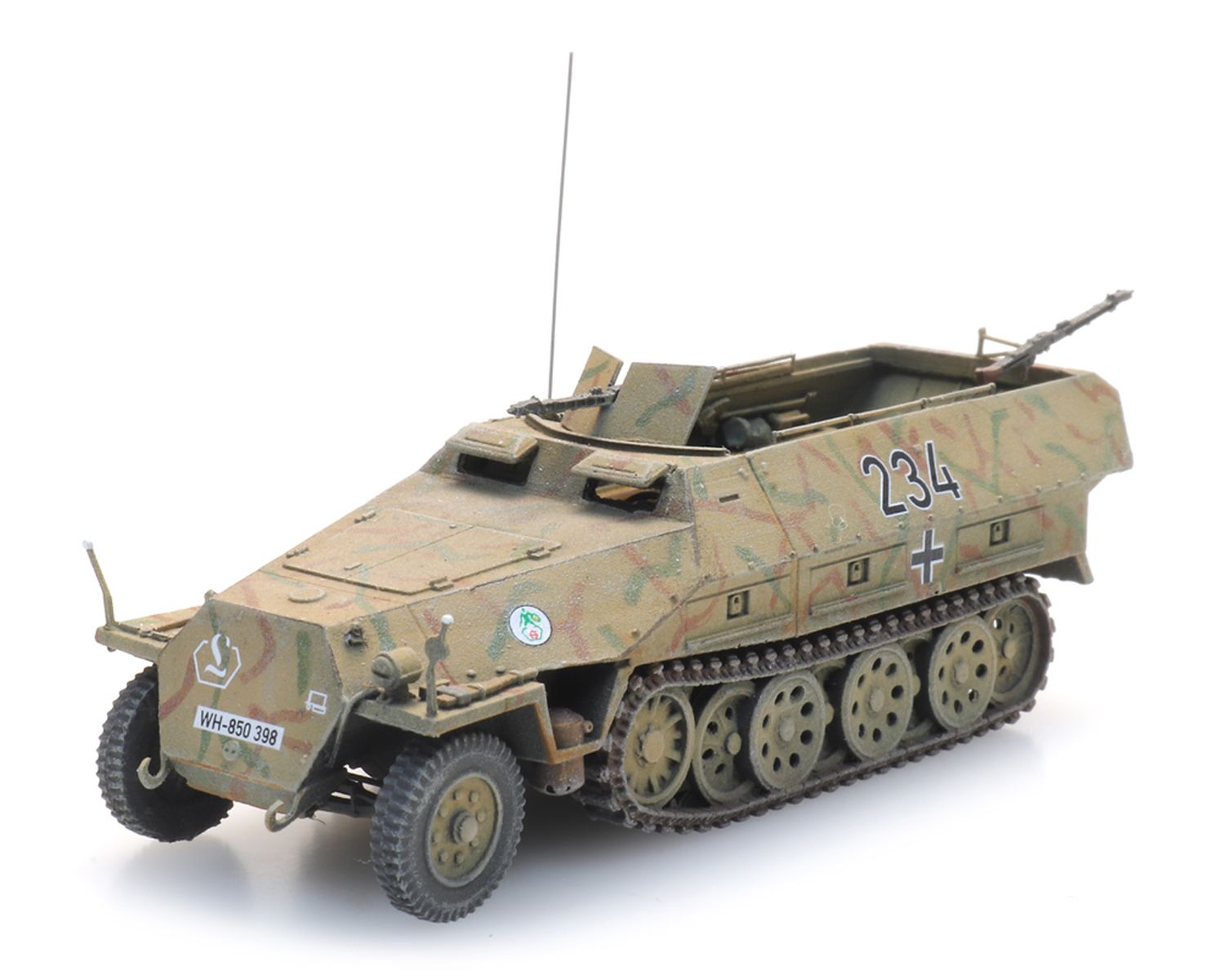Artitec 6870474 - Wehrmacht Sdkfz 251/1 D Tarnung