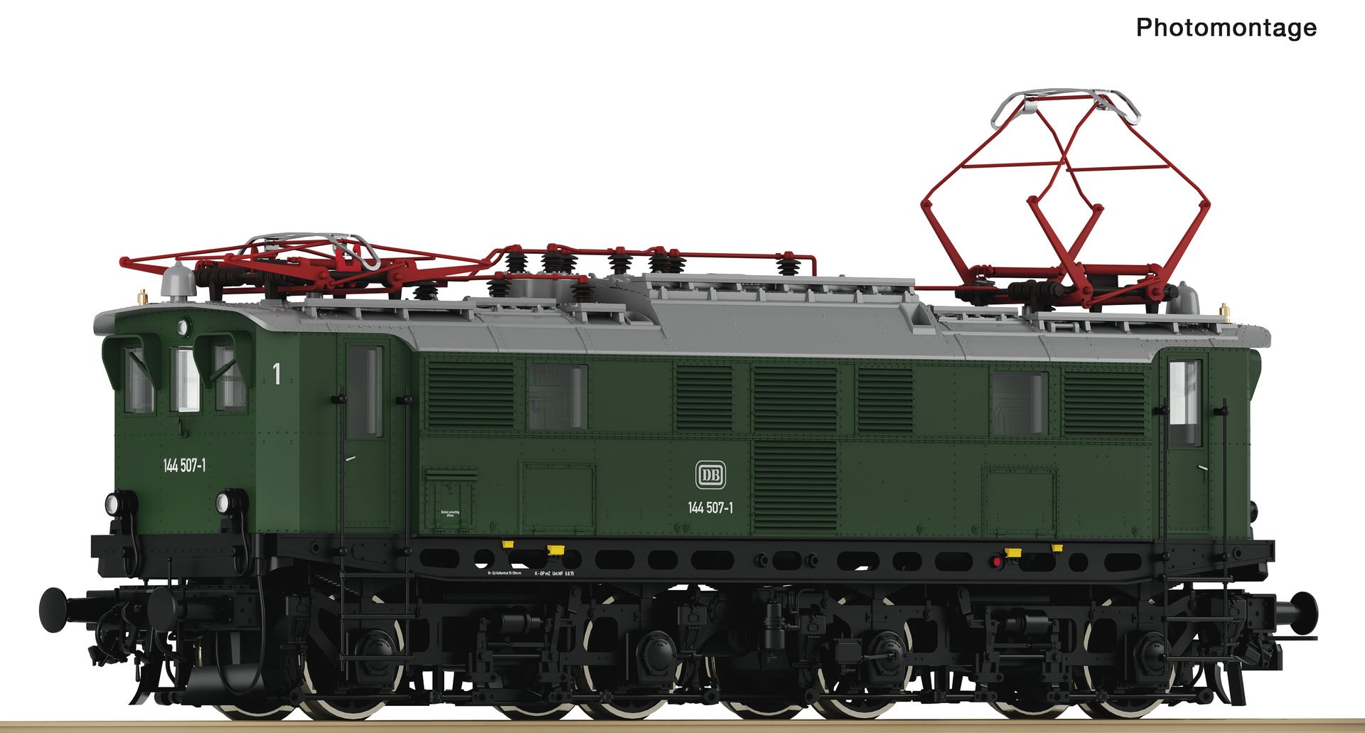 Roco 7510147 - E-Lok 144 507-1, DB, Ep.IV, DC-Sound Roco 7510147 - E-Lok 144 507-1, DB, Ep.IV, DC-Sound