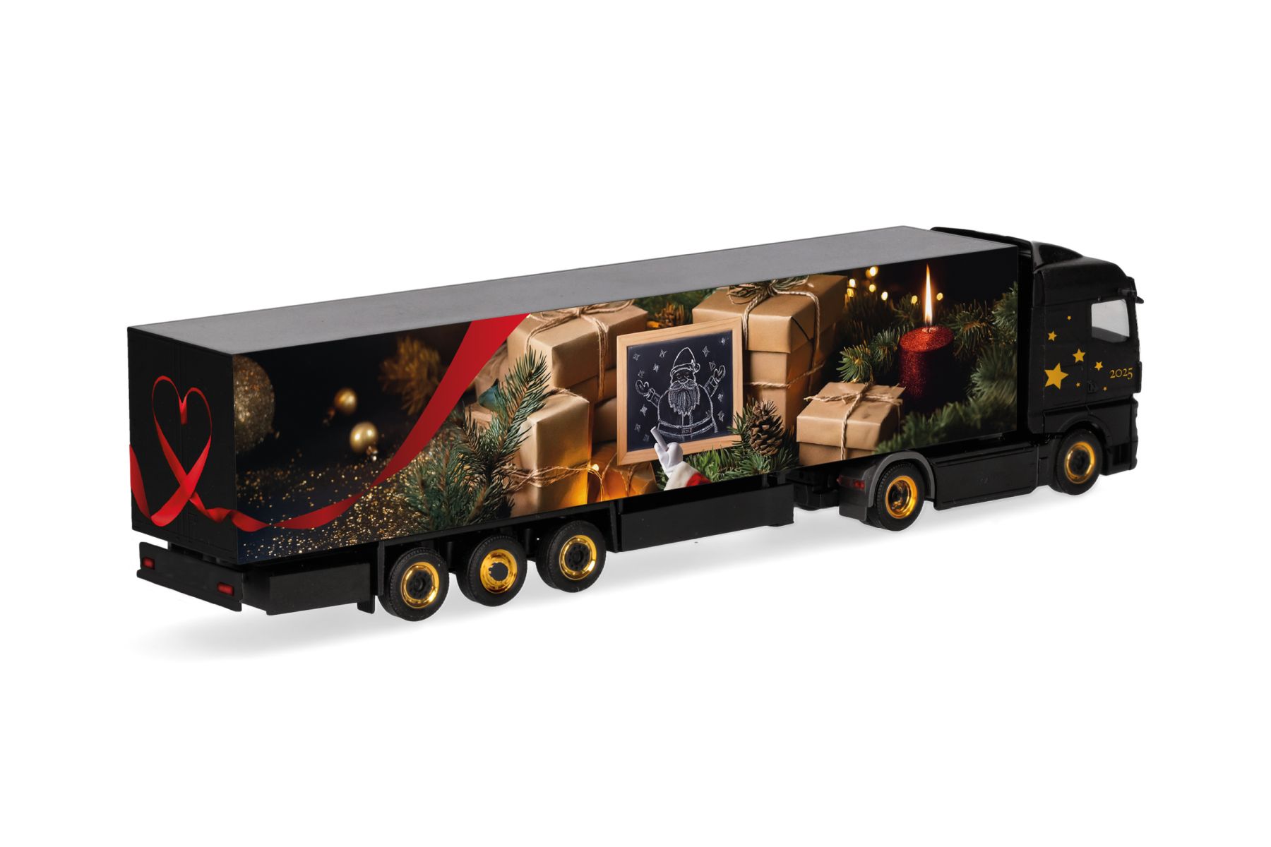 Herpa 319973 - MAN eTGX GM Koffer-Sattelzug "Herpa Weihnachtsmodell 2025" Herpa 319973 - MAN eTGX GM Koffer-Sattelzug "Herpa Weihnachtsmodell 2025"