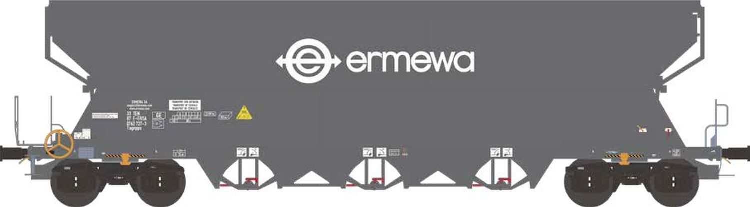 nme 514613 - Getreidewagen Tagnpps 101m³, ERMEWA, Ep.VI