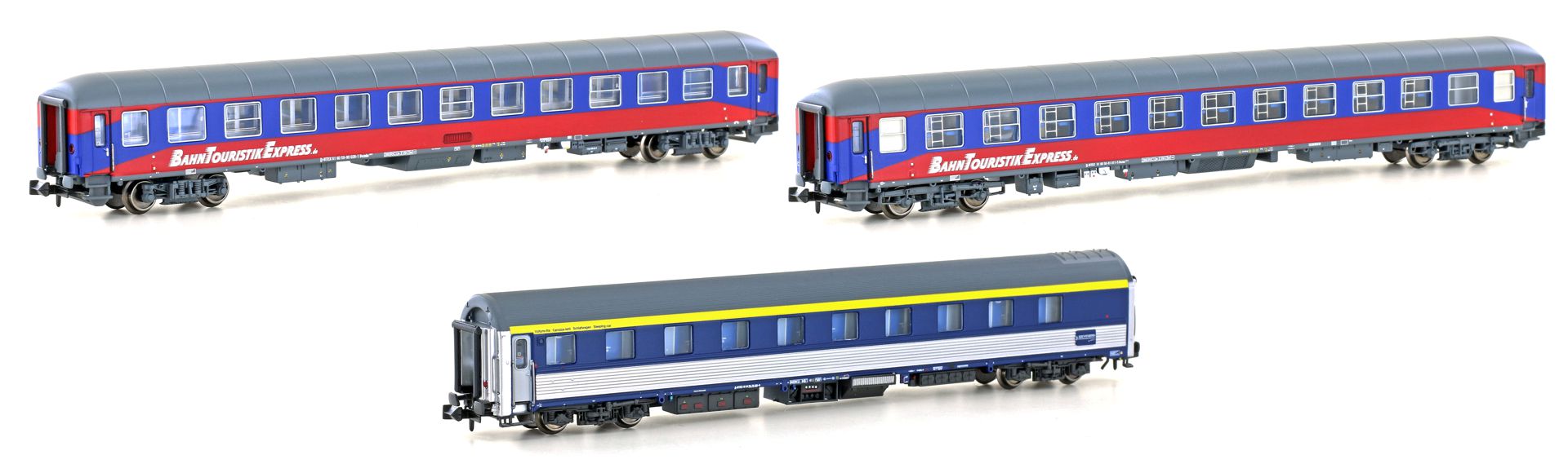 L.S. Models 76006 - 3er Set Nachtzugwagen, BTE, Ep.VI