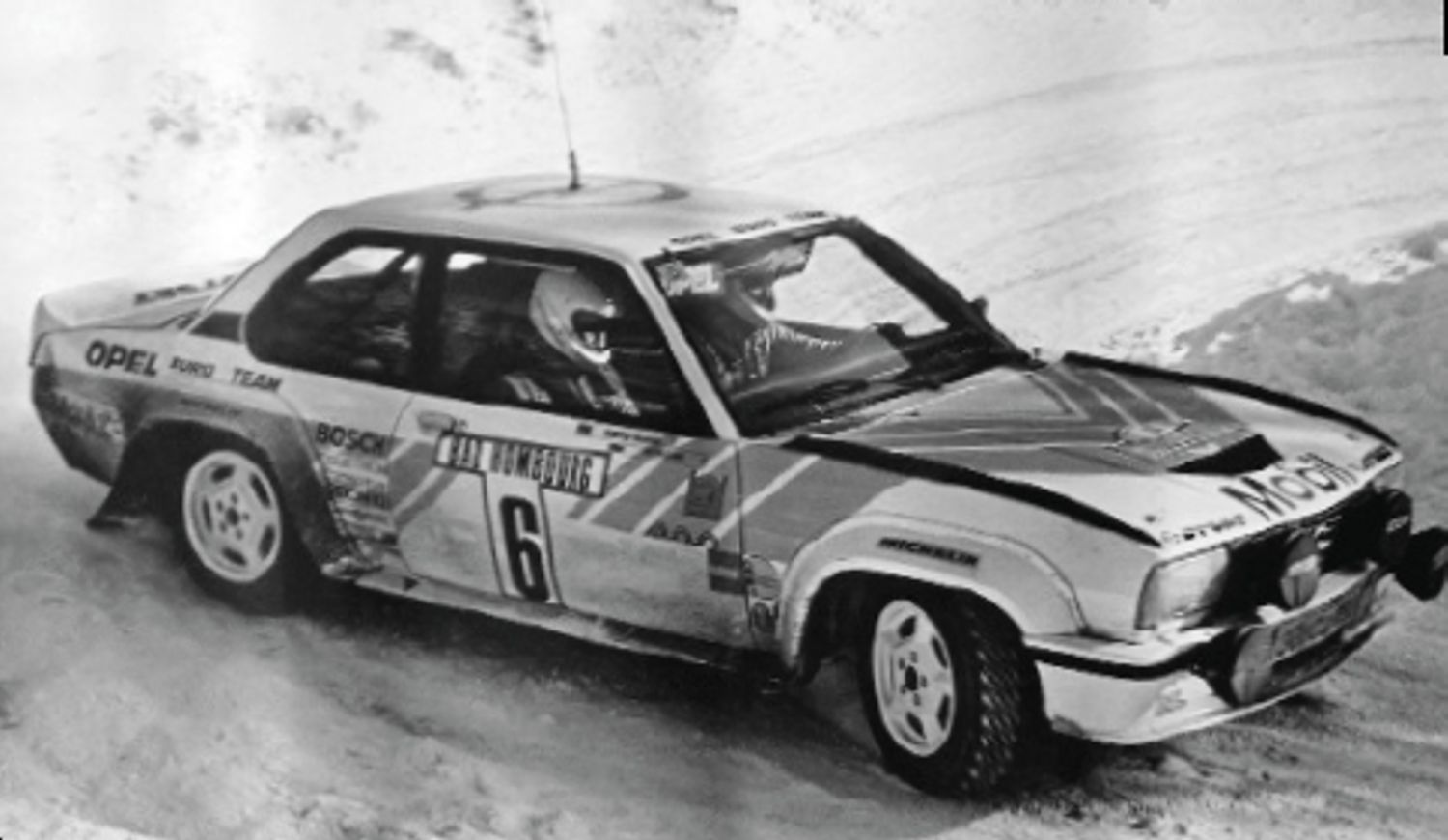 Brekina 20777 - Opel Ascona 400 "OpelEuroTeam" v. Joschi Kleint, Dritter Monte 81