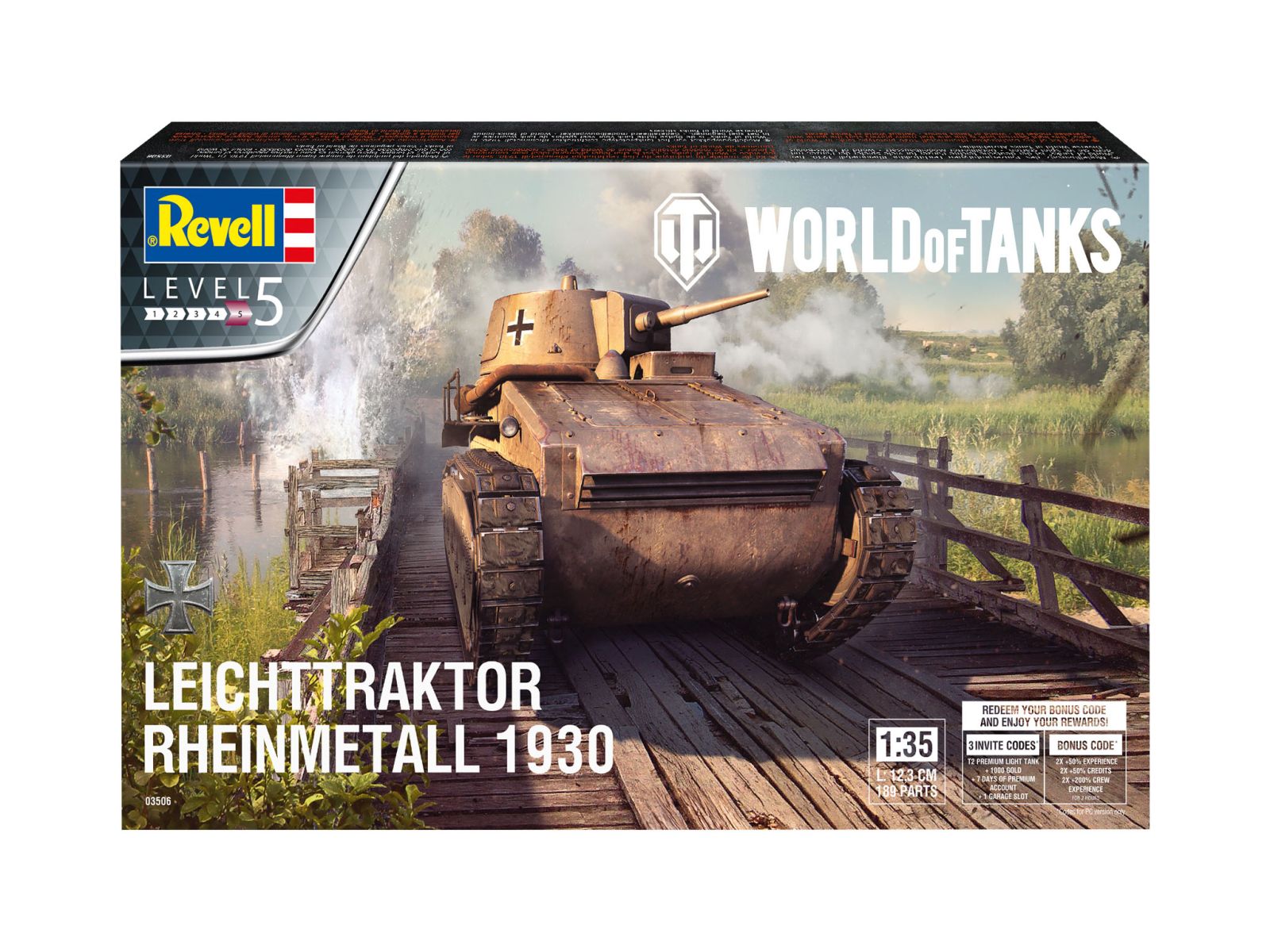 Revell 03506 - Leichttraktor Rheinmetall 1930 "World of Tanks"