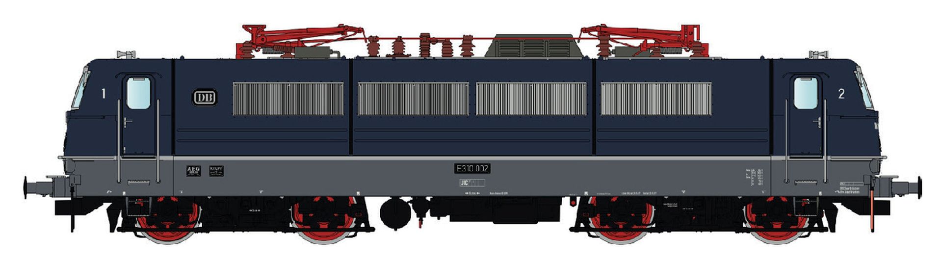 L.S. Models LS16530ACS - E-Lok E 310 002, DB, Ep.III, AC-Sound
