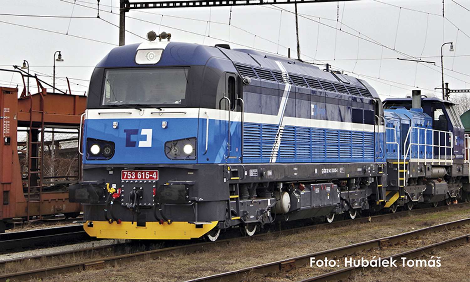 Kühn 33270 - Diesellok Rh 753.6, CD-Cargo, Ep.VI