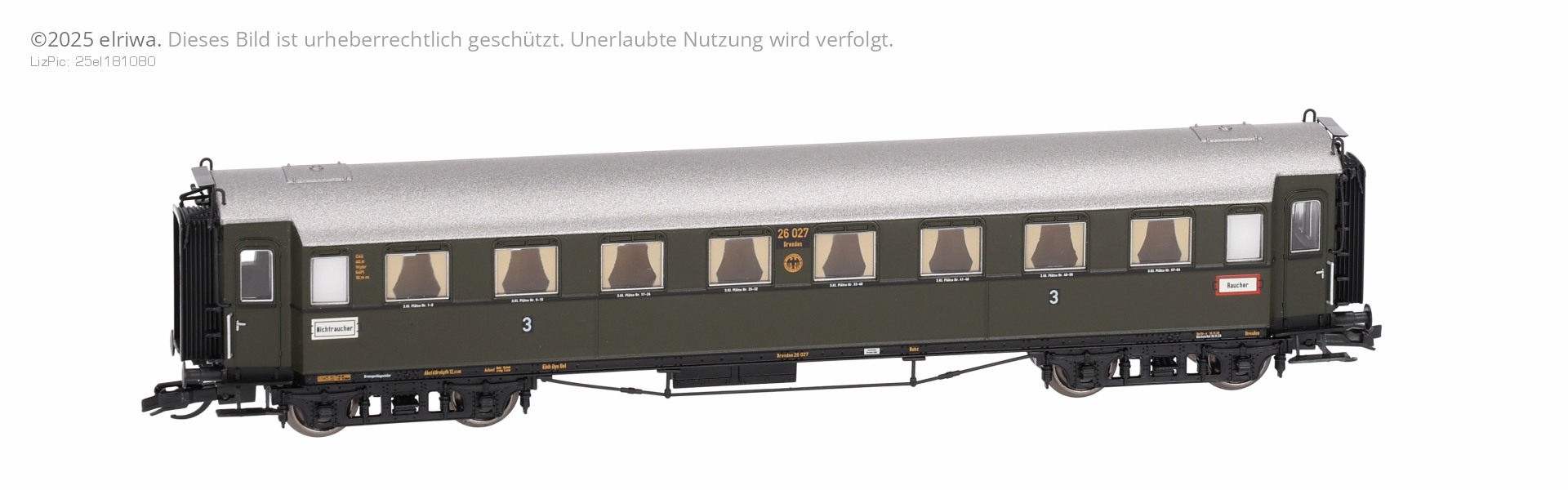 Saxonia 120179 - 2er Set Personenwagen C4üSa07, DRG, Ep.II, mit Innenbeleuchtung Saxonia 120179 - 2er Set Personenwagen C4üSa07, DRG, Ep.II, mit Innenbeleuchtung