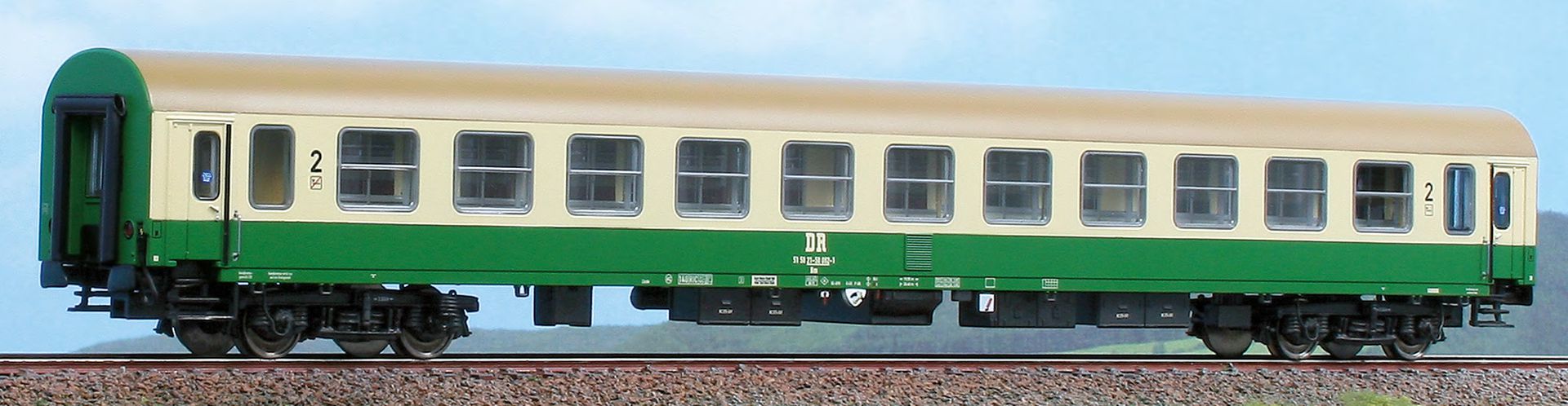 ACME AC 52472 - Personenwagen Typ Bomz 2. Klasse, DR, Ep.IV-V