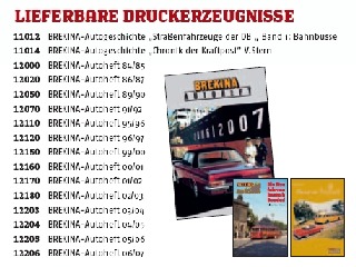 Brekina 12150 - Brekina Autoheft 1999/00