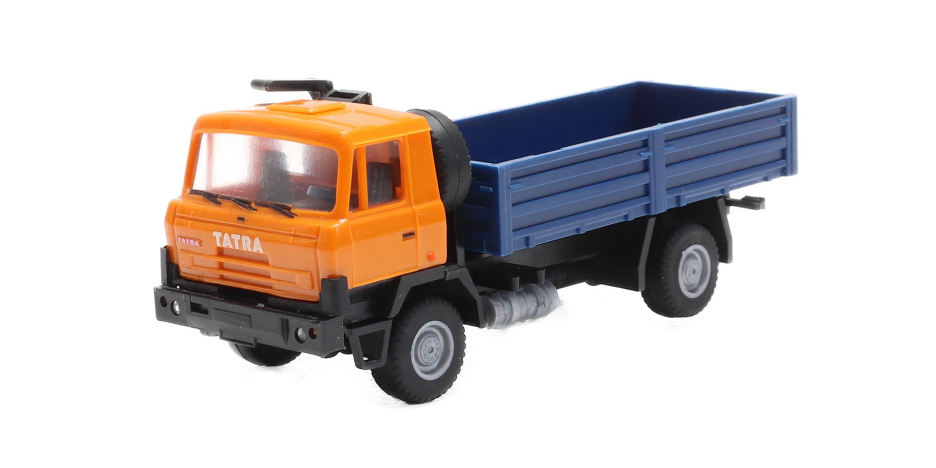 igra 66818170 - Tatra 815 4x4 orange / blau Pritsche, Bausatz