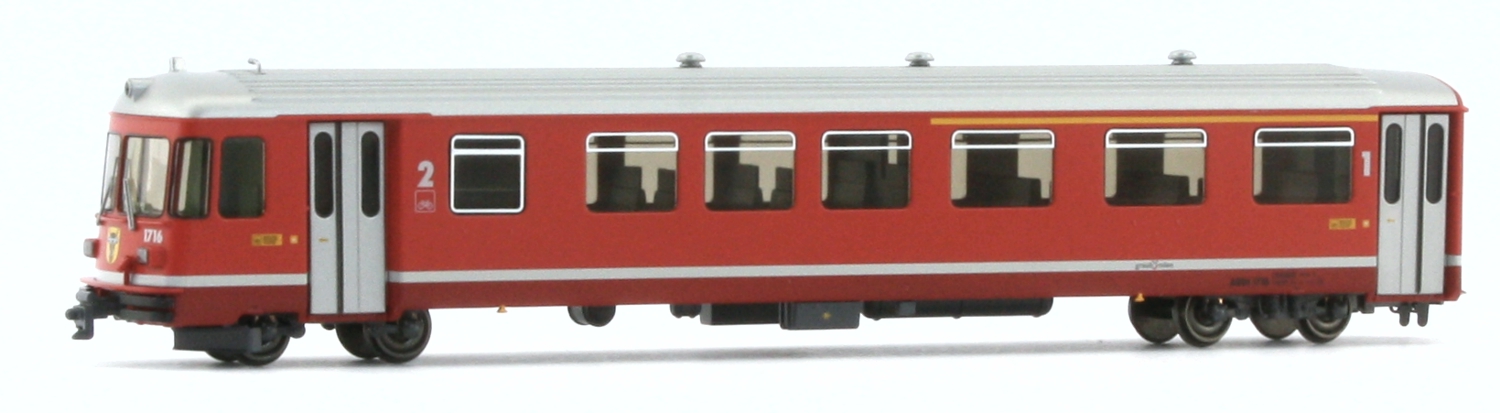 Bemo 7243255 - Triebzug Be 4/4 515 'Bundes Pfadilager', MGB-Pendelzug, RhB, Ep.VI