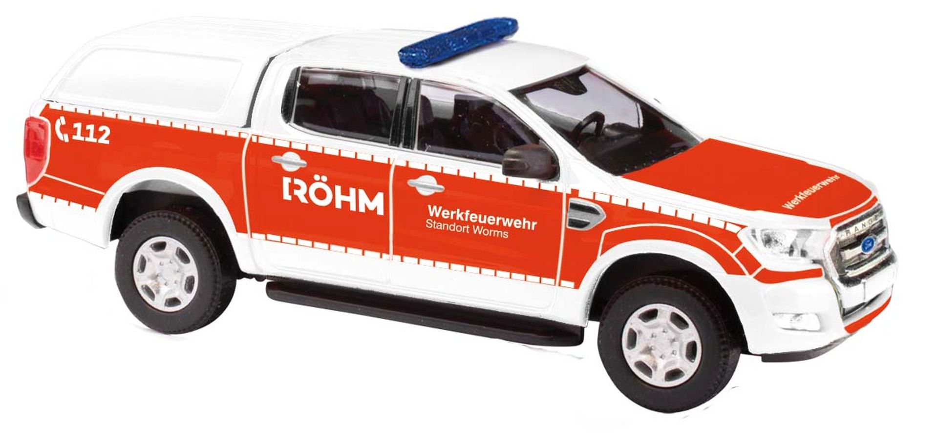 Busch 52840 - Ford Ranger / Hardtop, Werkfeuerwehr Röhm