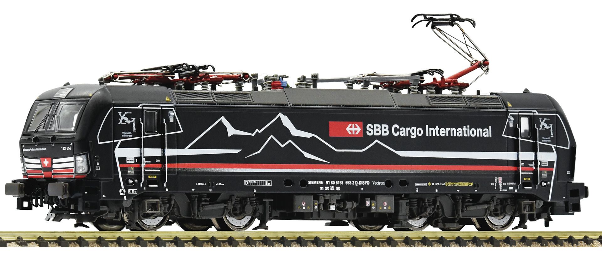 Fleischmann 739361 - E-Lok 193 658-2, SBB-Cargo, Ep.VI 'Shadowpiercer', DC-Sound