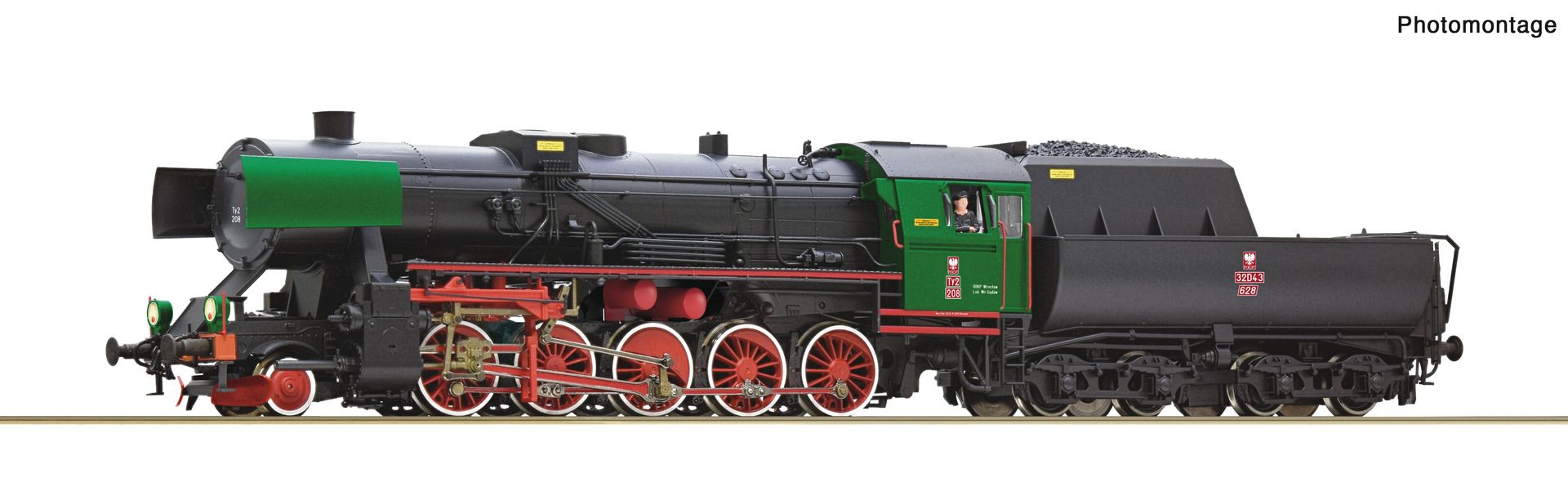 Roco 70111 - Dampflok Ty2, PKP, Ep.III-IV