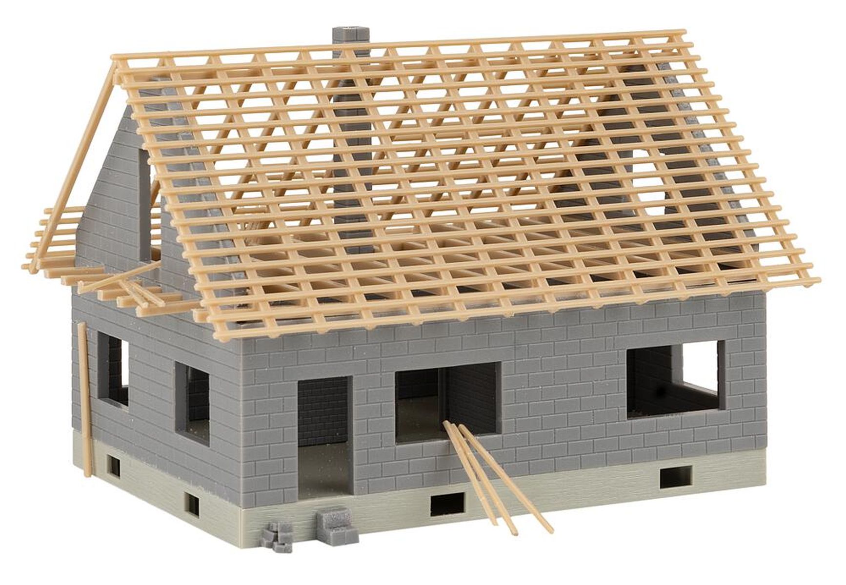 Faller 130658 - Haus im Bau mit Kran Faller 130658 - Haus im Bau mit Kran