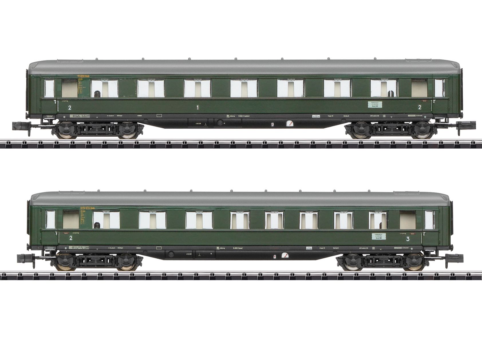 Trix 18287 - 2er Set Personenwagen 'D 96', DB, Ep.III, Set 2