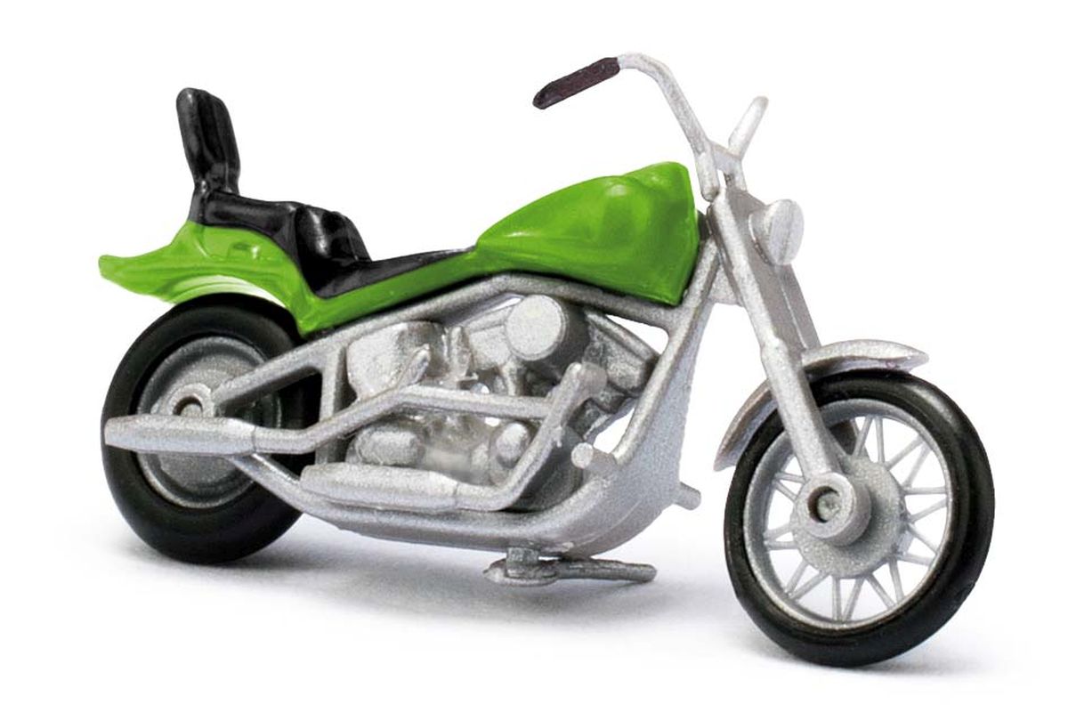 Busch 40155 - US-Motorrad grün