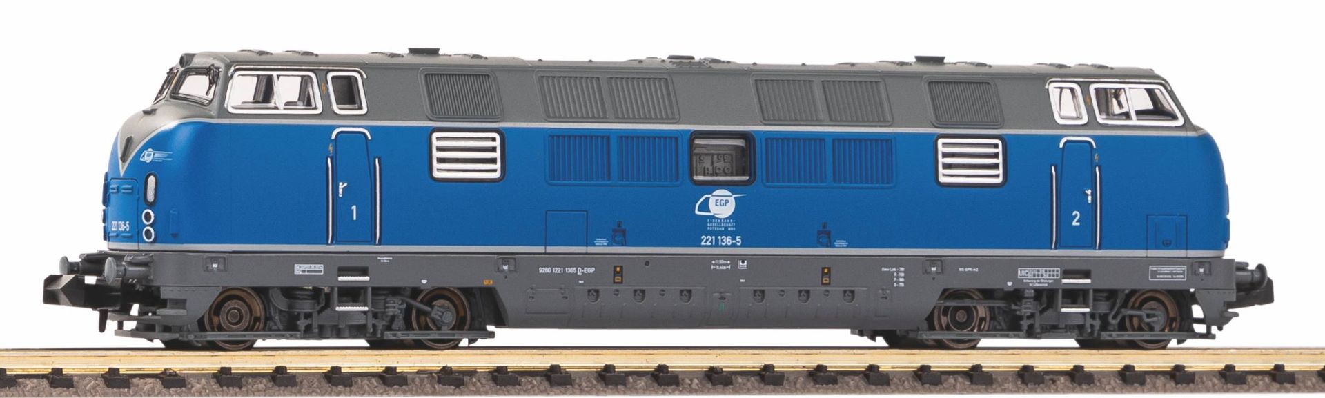 Piko 40507 - Diesellok BR 221, EGP, Ep.VI