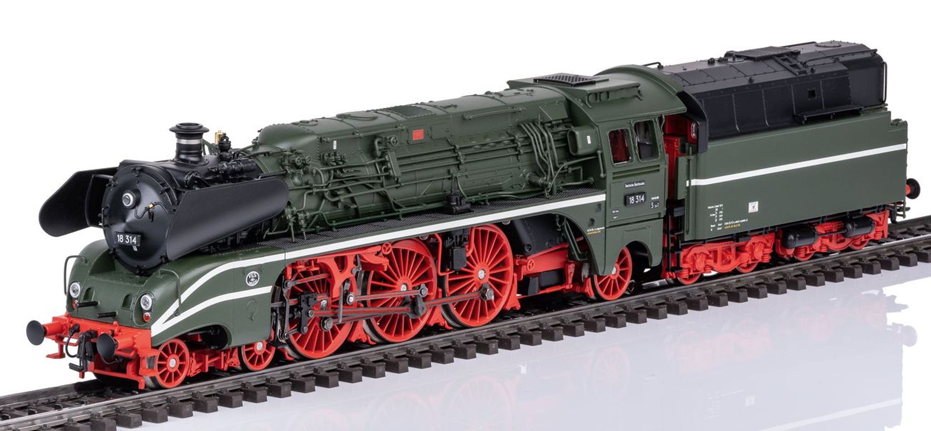 Märklin 39029 - Dampflok 18.3, 18 314 mit Ölfeuerung, DR, Ep.III, MFX+-Sound