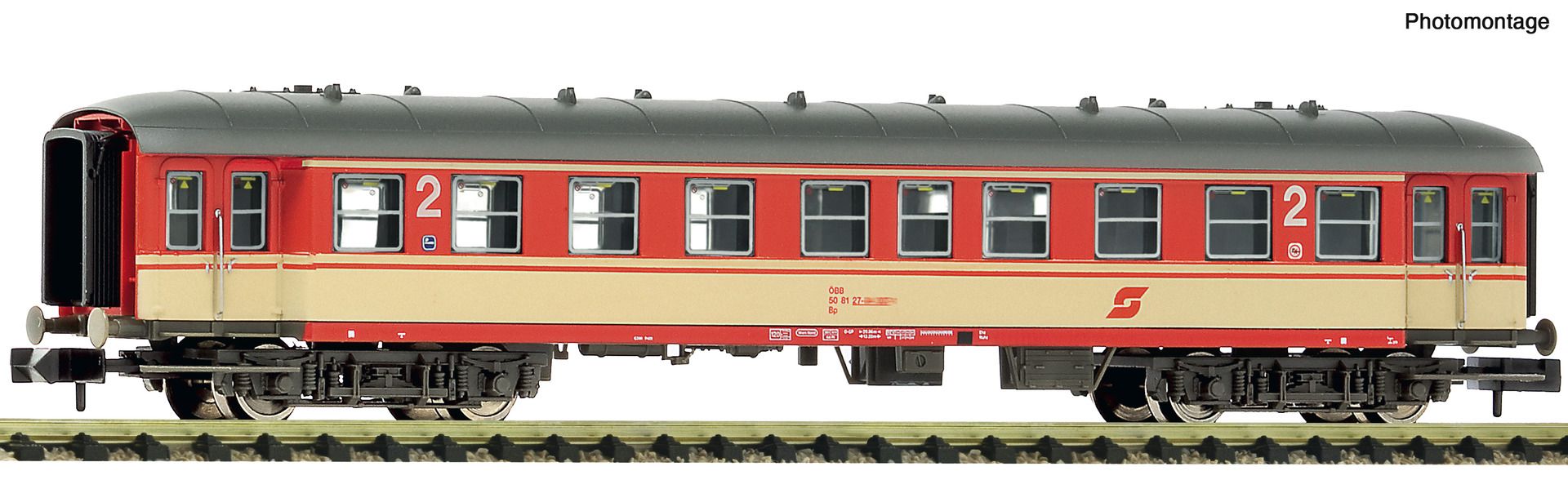 Fleischmann 6260063 - Personenwagen Bp,  2. Klasse, ÖBB, Ep.IV