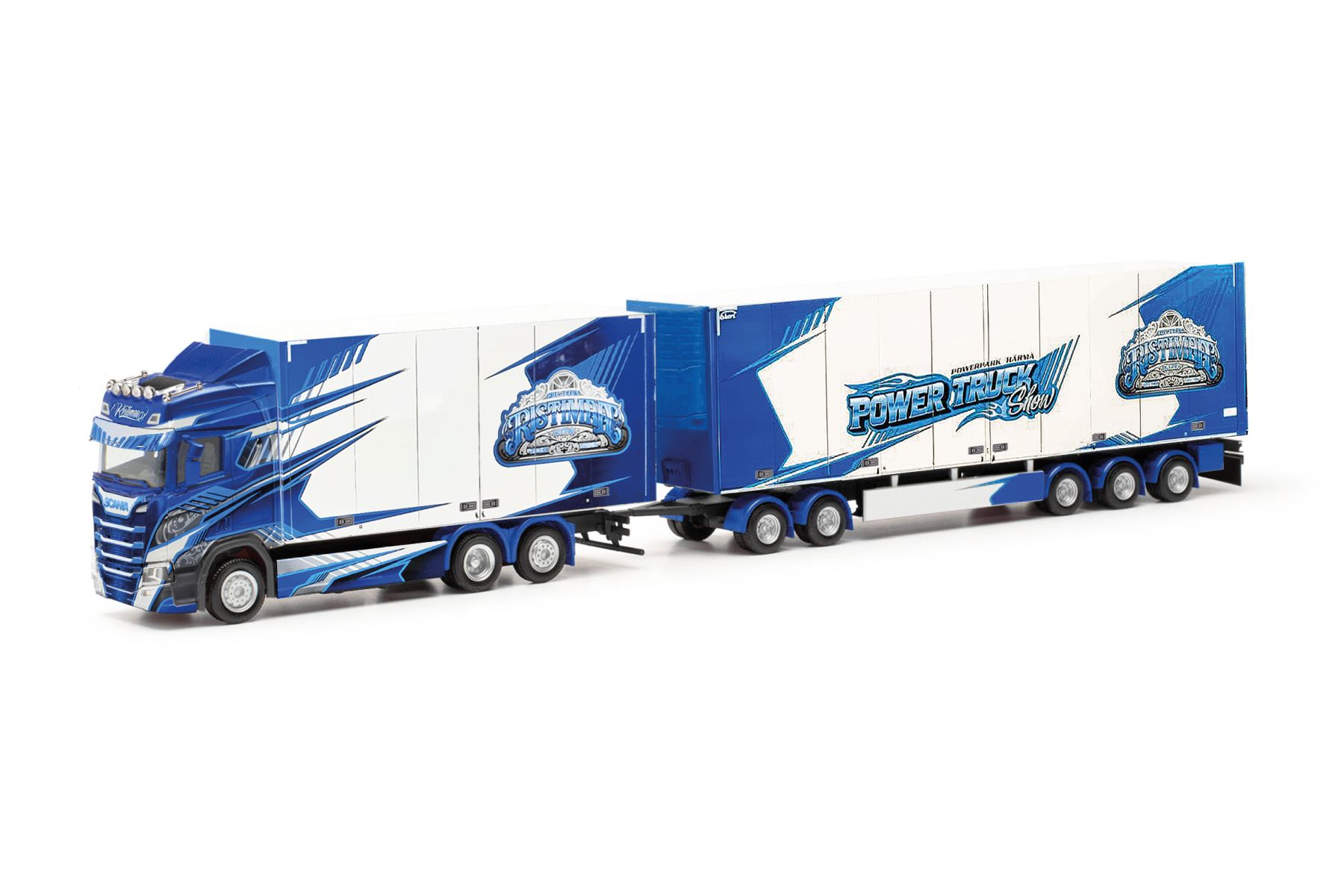Herpa 320092 - Scania CR 20 HD Schwedenkombi "Ristimaa" (Finnland)