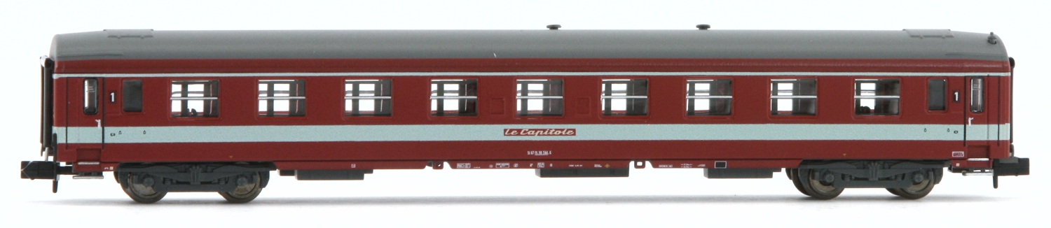 Trix 18218 - 3er Set Personenwagen 'Le Capitole', SNCF, Ep.IV