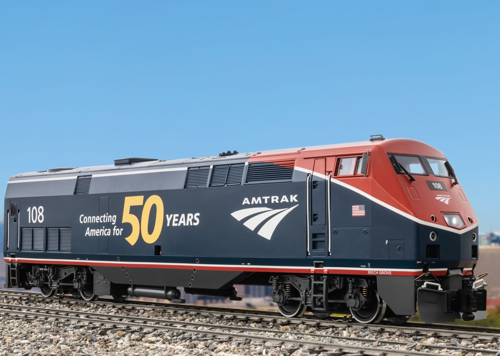 LGB 20494 - Diesellok P 42, '50 Jahre', Phase IV, Amtrak, Ep.VI, DC-MFX-Sound
