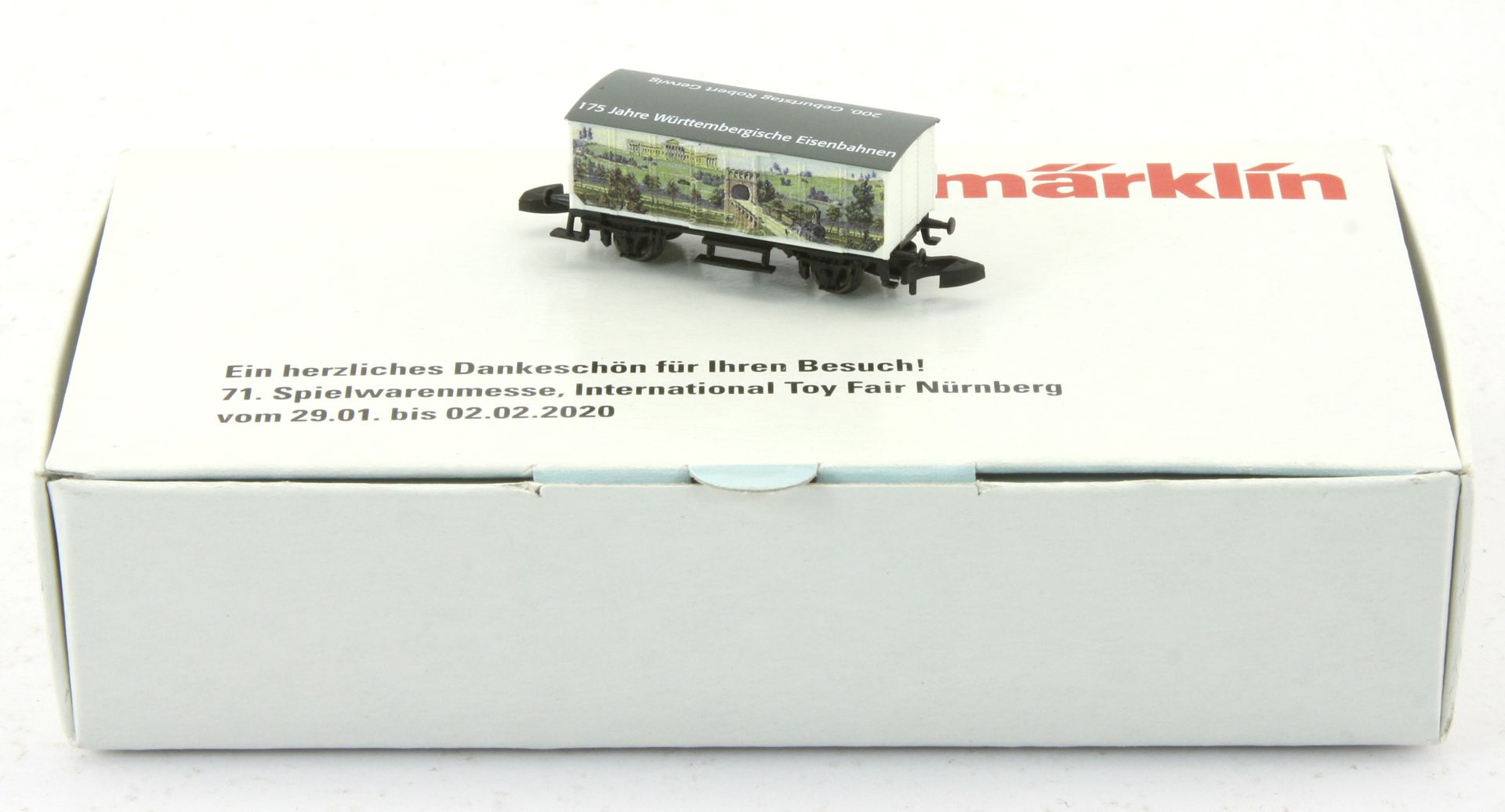 Märklin MSWM2020-G - Spielwarenmesse 2020, gedeckter Güterwagen, Spur Z