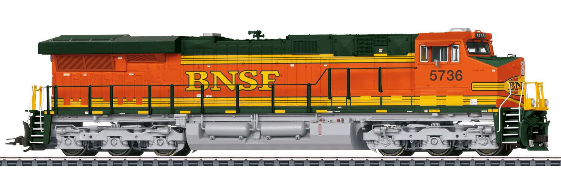 Märklin 38447 - Diesellok ES44AC, 5736, BNSF, Ep.VI, MFX+-Sound