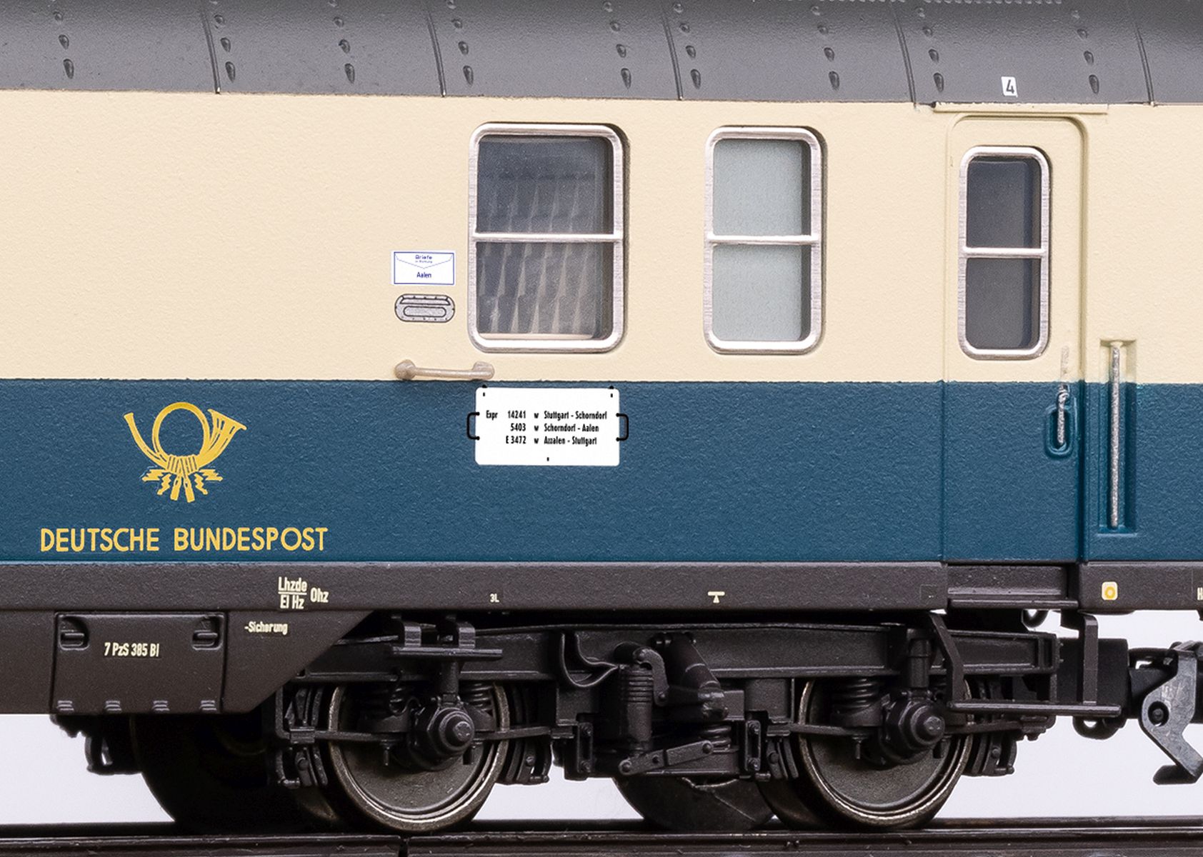 Märklin 42851 - Bahnpostwagen Post mr-a, DB, Ep.IV Märklin 42851 - Bahnpostwagen Post mr-a, DB, Ep.IV