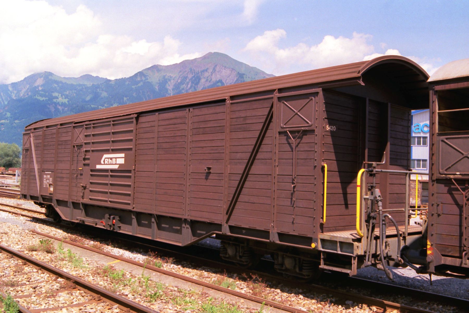 Bemo 2278180 - Großraumgüterwagen Gak-v 5410, RhB, Ep.VI