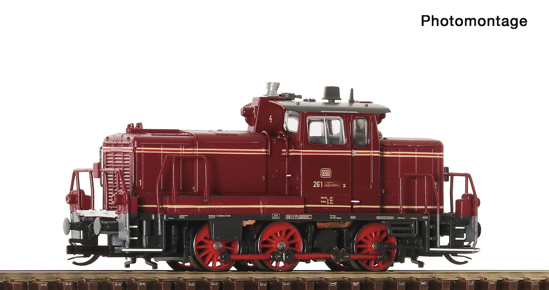 Roco 7390016 - Diesellok BR 261, DB, Ep.IV, DC-Sound