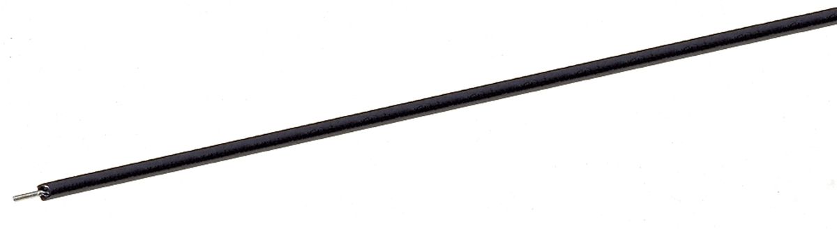 Roco 10630 - 1poliger Draht 0,7mm² schwarz, 10m