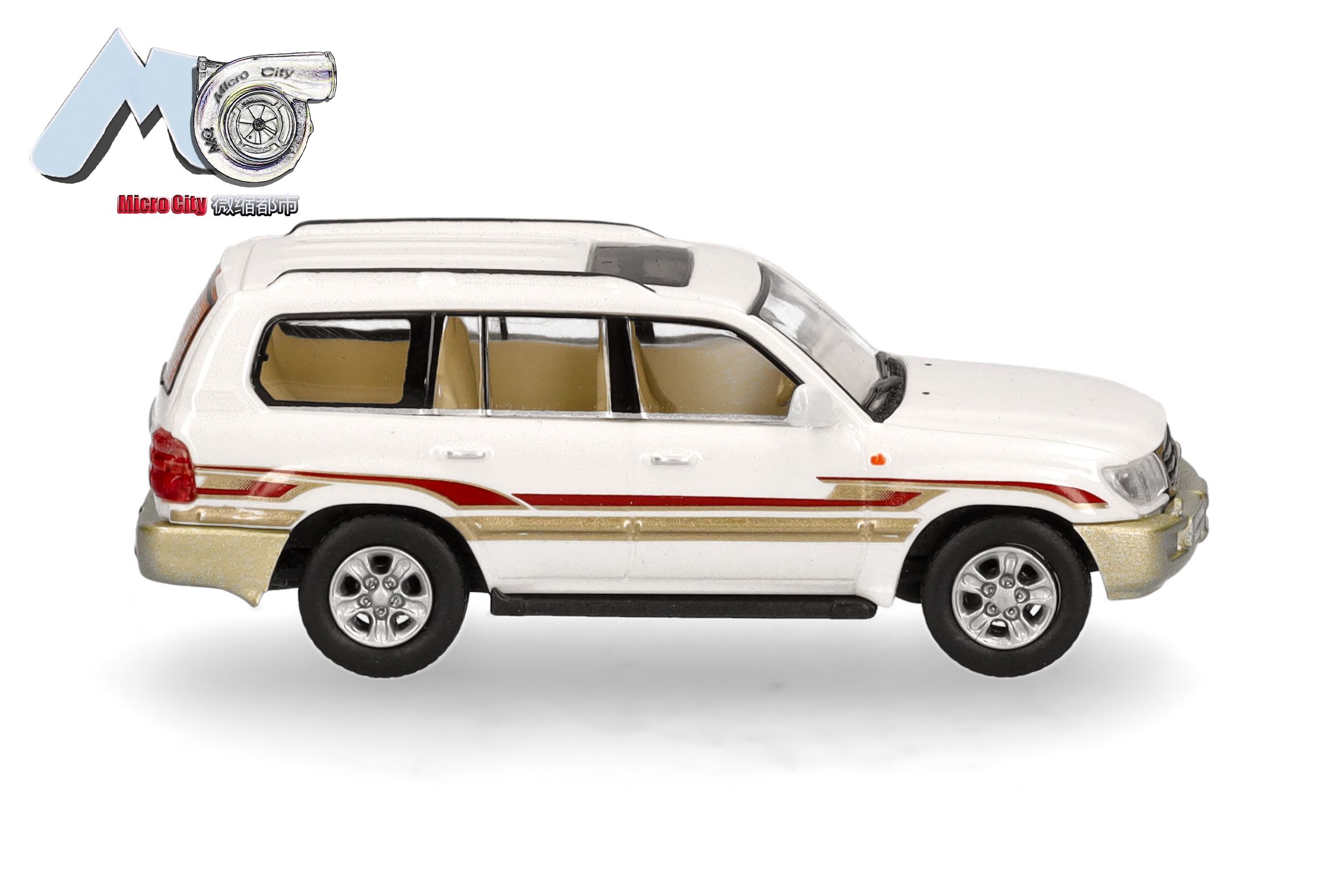 Herpa 87MC000006 - MicroCity: Toyota Landcruiser LC 100, weiß (1998-2007) Herpa 87MC000006 - MicroCity: Toyota Landcruiser LC 100, weiß (1998-2007)