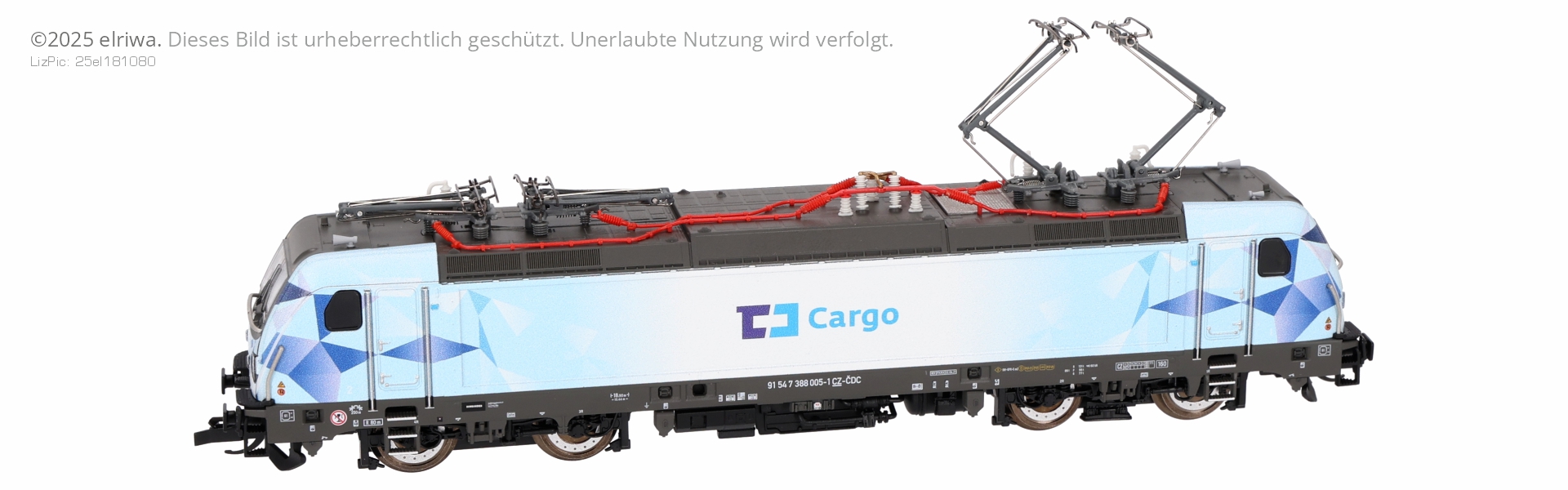 Piko 47458 - E-Lok Rh 388, CD-Cargo, Ep.VI