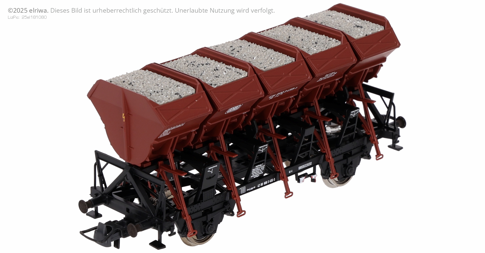 Roco 6600209 - 3er Set Muldenkippwagen, DB, Ep.IV Roco 6600209 - 3er Set Muldenkippwagen, DB, Ep.IV