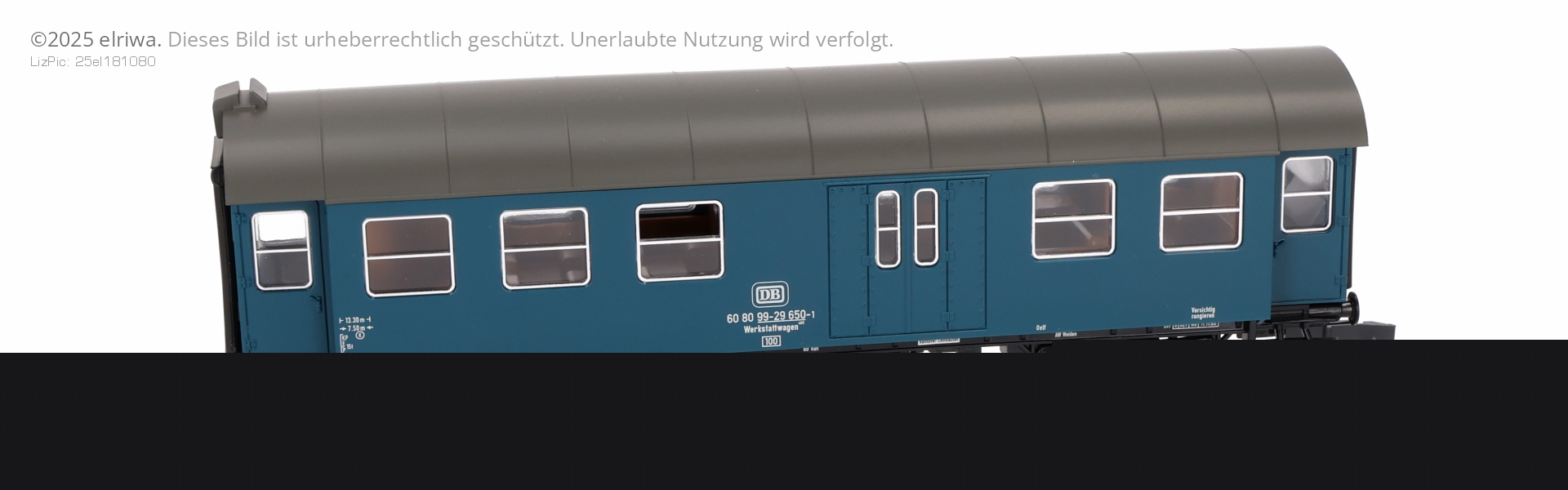 Roco 6200172 - 2er Set Umbauwagen als Bauzugset, DB, Ep.IV