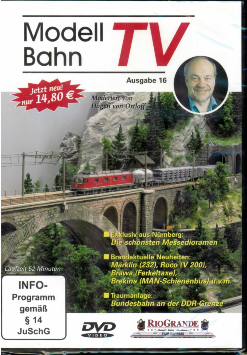 VGB 7516 - DVD - Modellbahn TV - Ausgabe 16