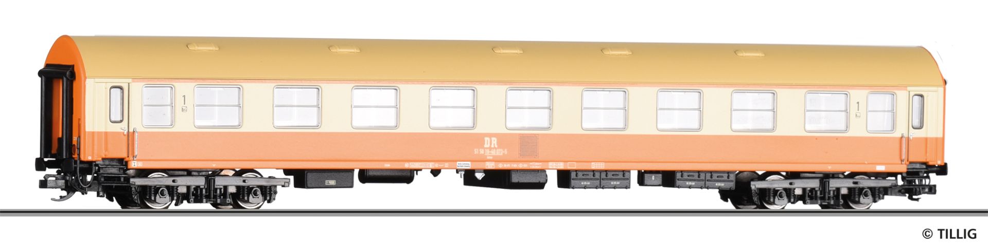 Tillig 16419 - Personenwagen 'Städteexpress', 1. Klasse, Typ Y/B70, DR, Ep.IV Tillig 16419 - Personenwagen 'Städteexpress', 1. Klasse, Typ Y/B70, DR, Ep.IV